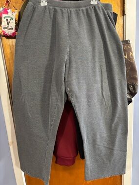 Just My Size Women’s Petite Grey Sweatpants - Elastic Waist
